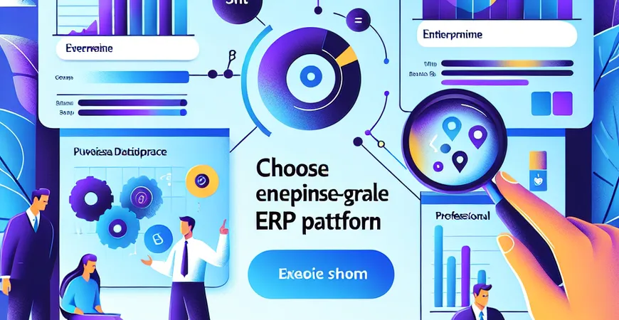  中小企业如何选择适合的ERP平台？这份攻略请收好  
